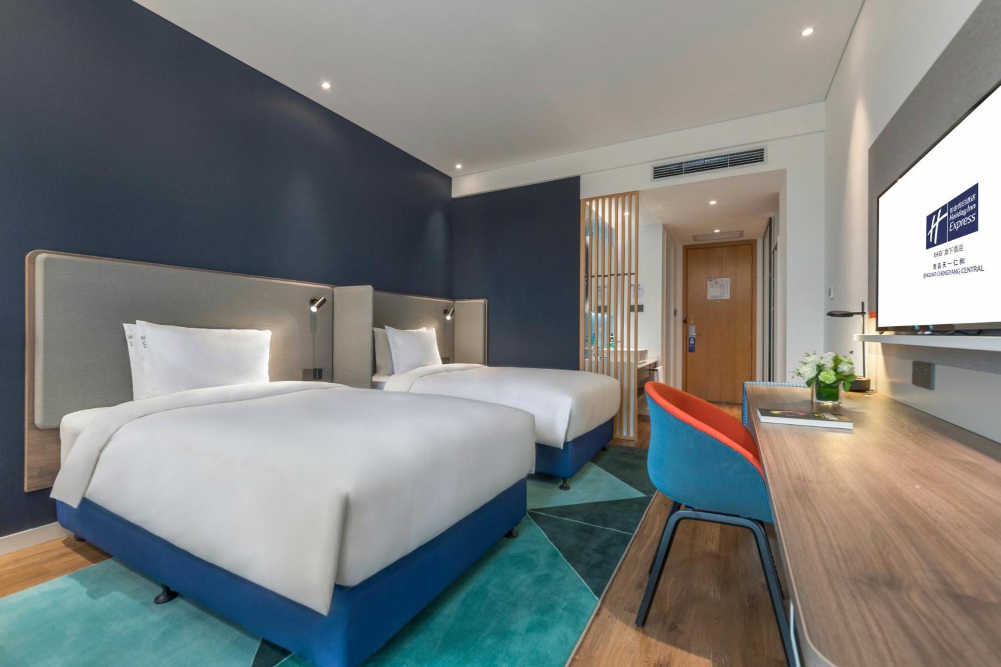 Holiday Inn Express Qingdao Chengyang Central By Ihg Dış mekan fotoğraf